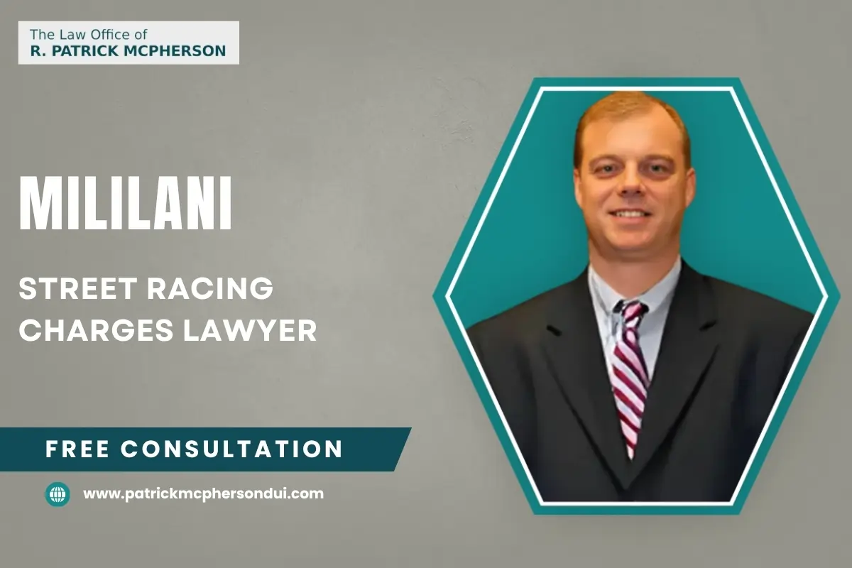 Mililani Street Racing Charges Lawyer
